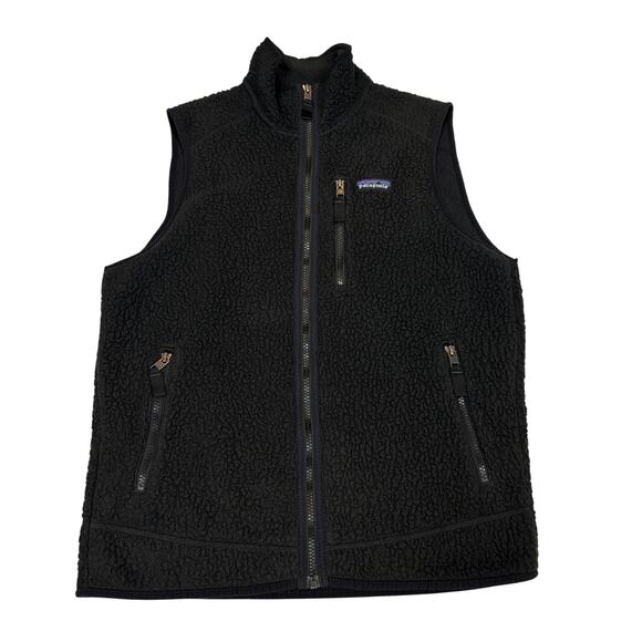 Patagonia Retro Pile Fleece Full Zip Vest Men's 20.5x25 Gorpcore - Picture 1 of 9